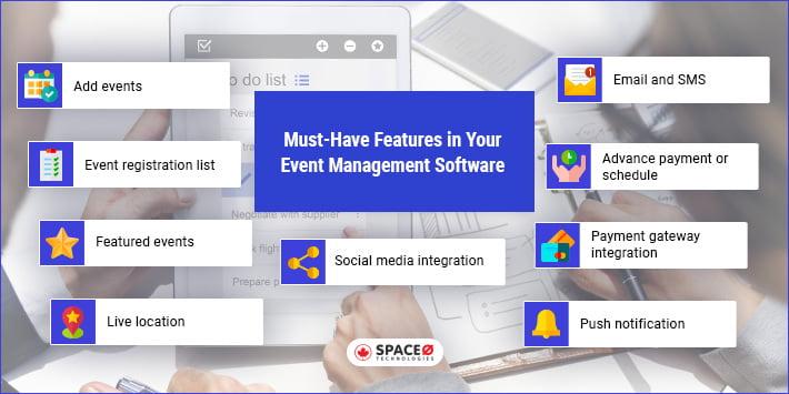 Event Management Software Features