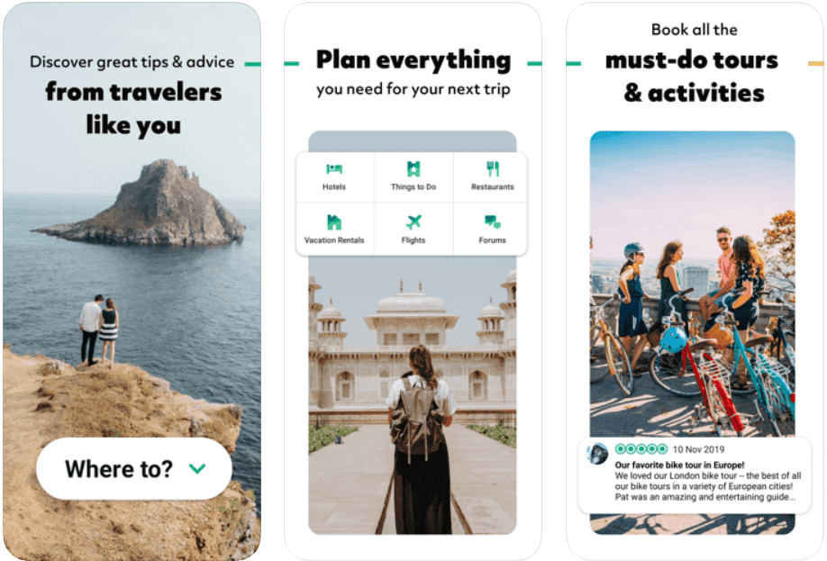 Tripadvisor app