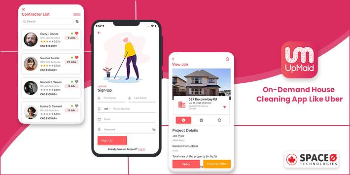 On-demand House Cleaning App Like Uber