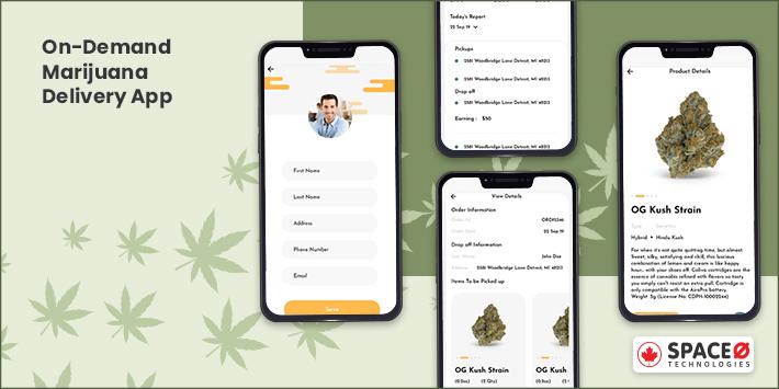 On-demand Marijuana Delivery App