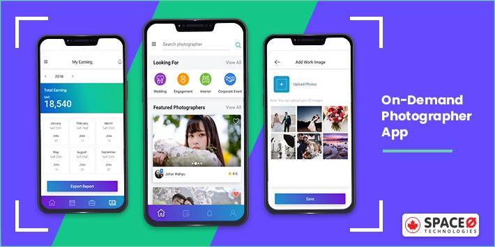 On-demand Photographer App