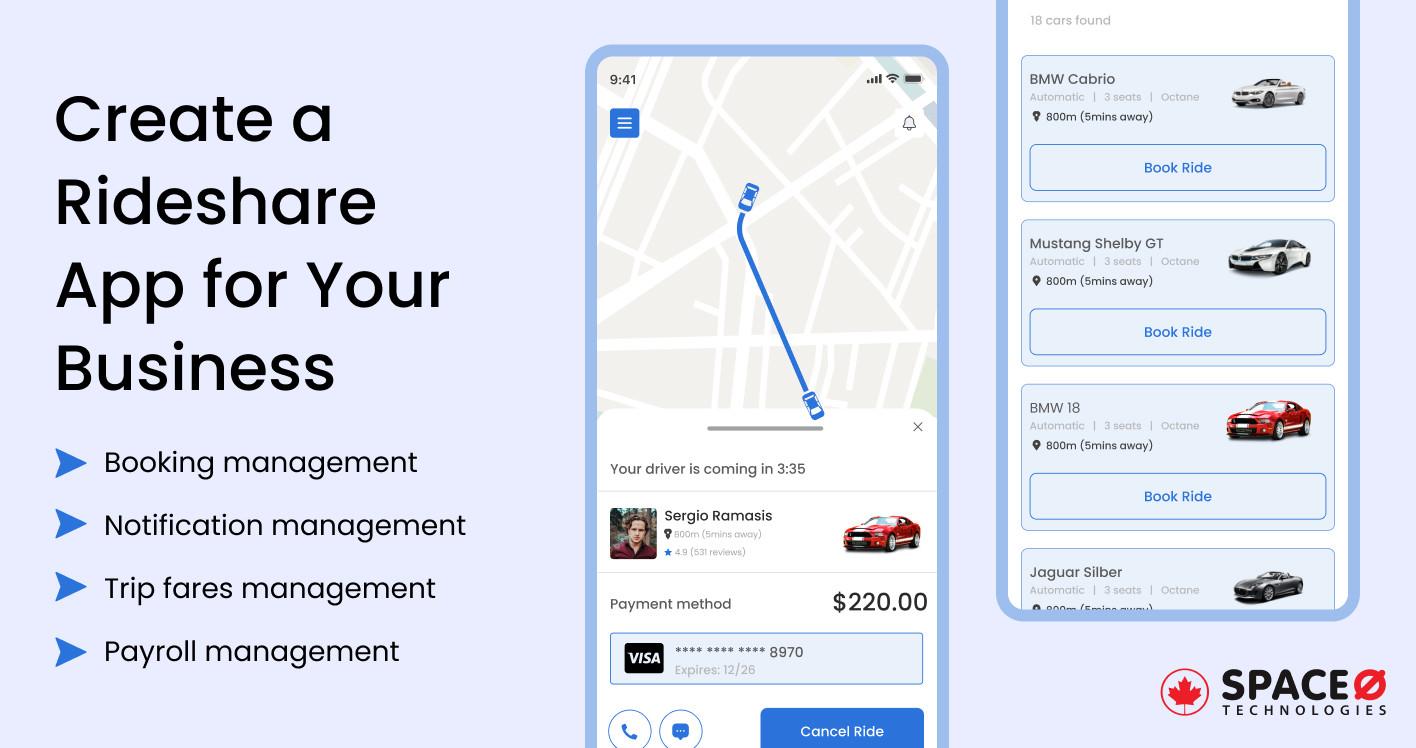 Create a Rideshare App for Your Business