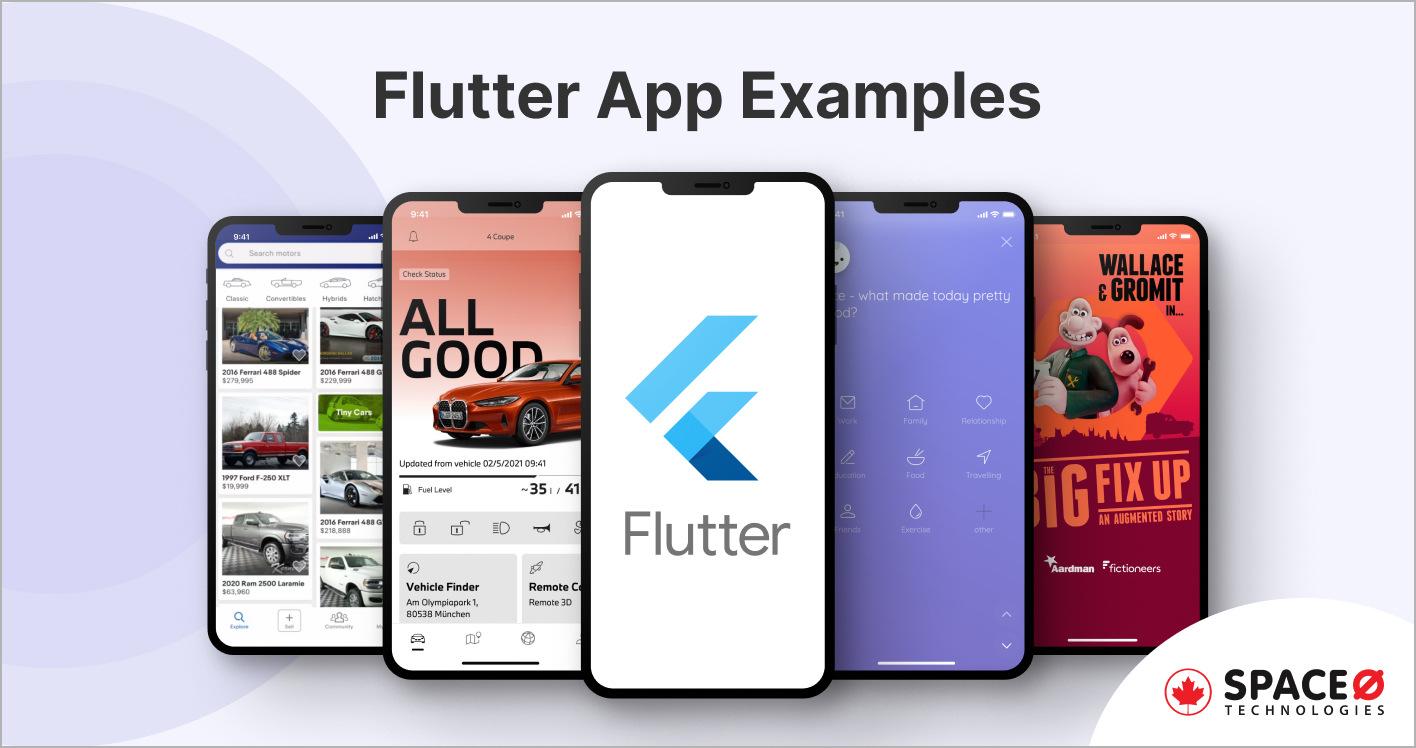 Top Flutter App Examples