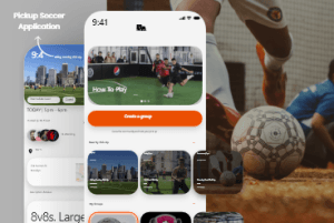 pickup soccer application