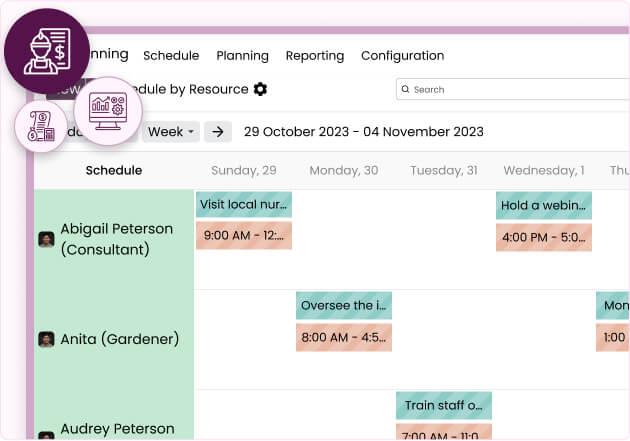 Efficient Workforce and Task Planning
