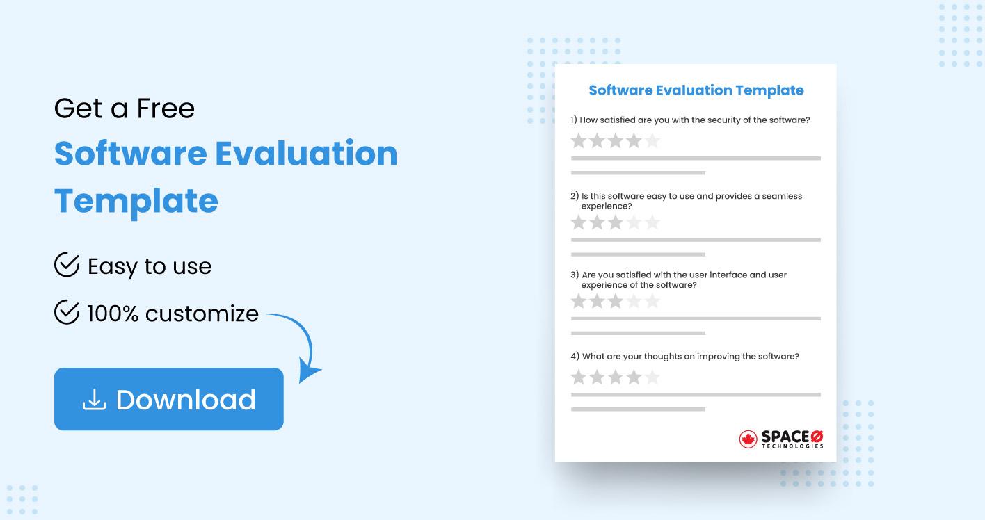 Software Evaluation Template