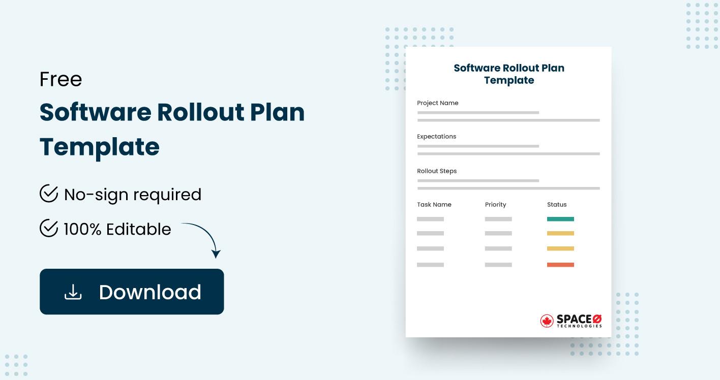 Software Rollout Plan Template