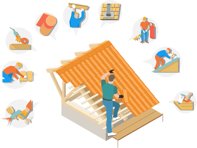 Abstract of Roofing Management App
