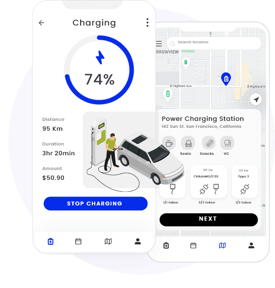 EV Charging Station Finder
Mobile App