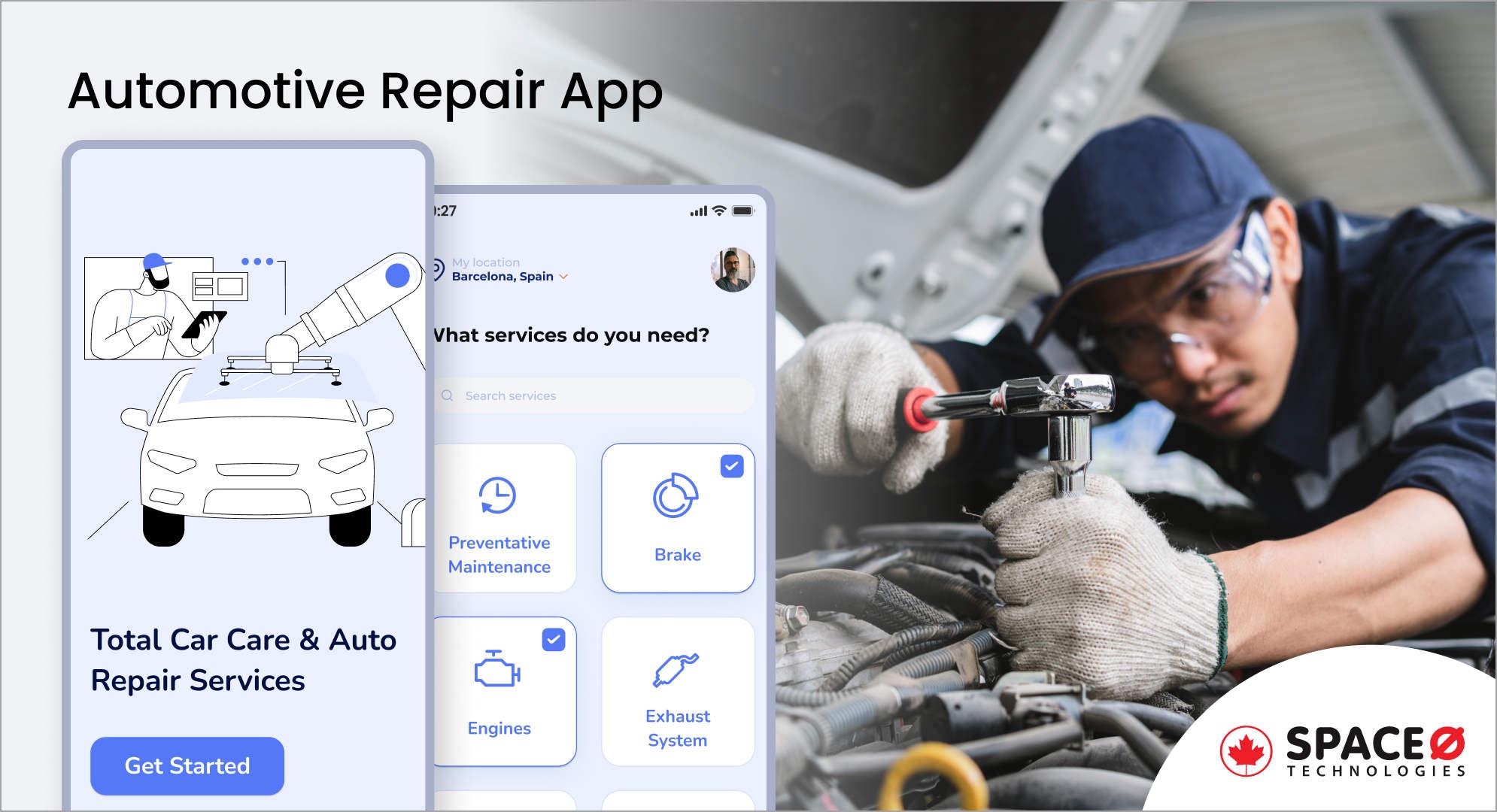 Automotive Repair App for Your Auto Mechanic Garage Shop