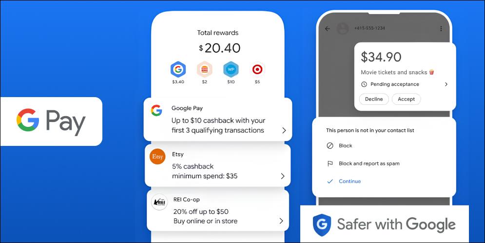 Google Pay App Screen