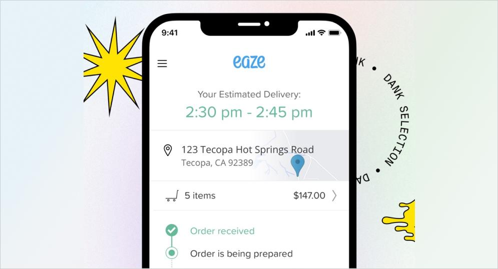 weed delivery app development