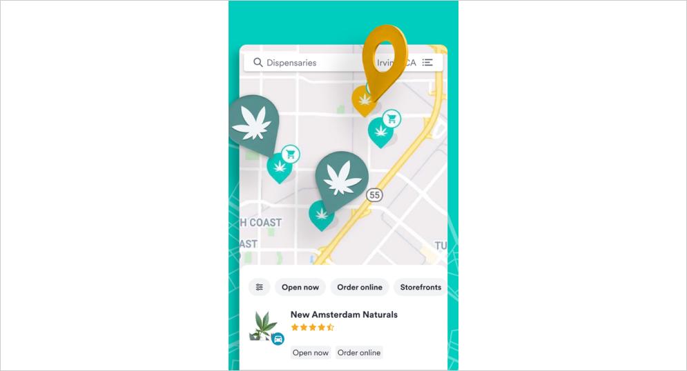 weed delivery app development