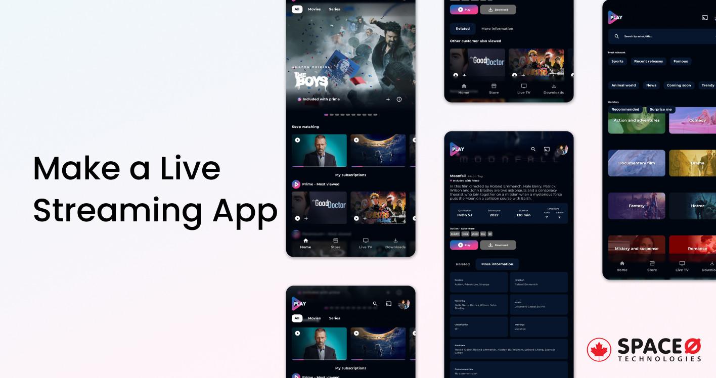 Make a Live Video Streaming App
