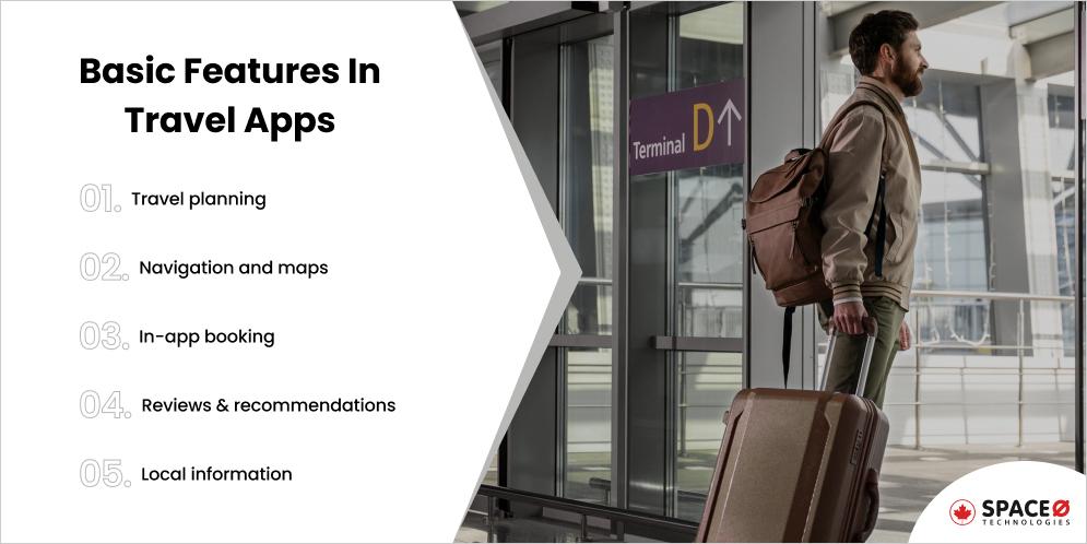 5 Basic Features to Consider When Making a Travel App