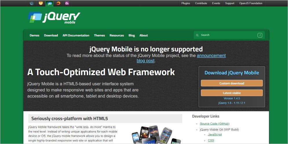 JQuery Mobile