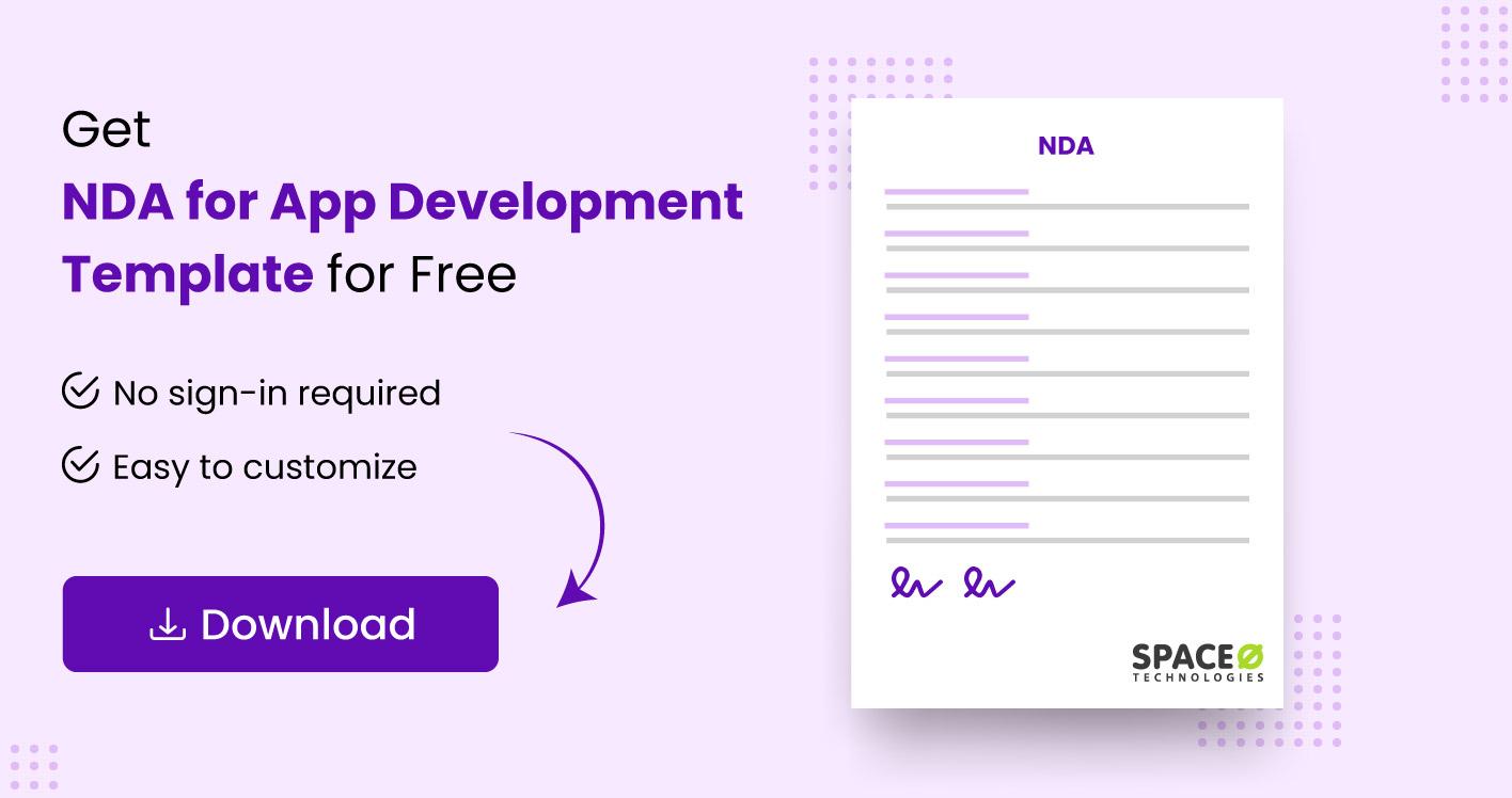 NDA for App Development Template for Free