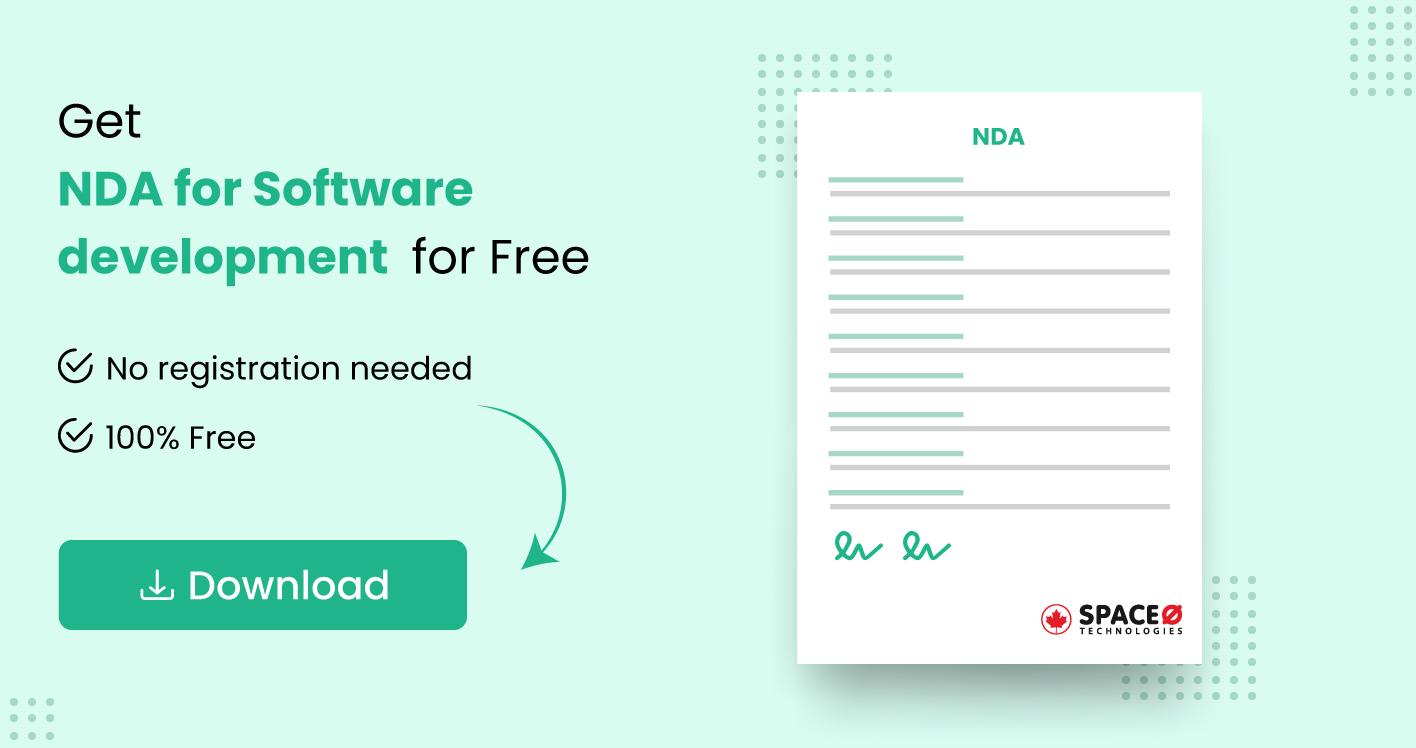 Get NDA for Software development for free